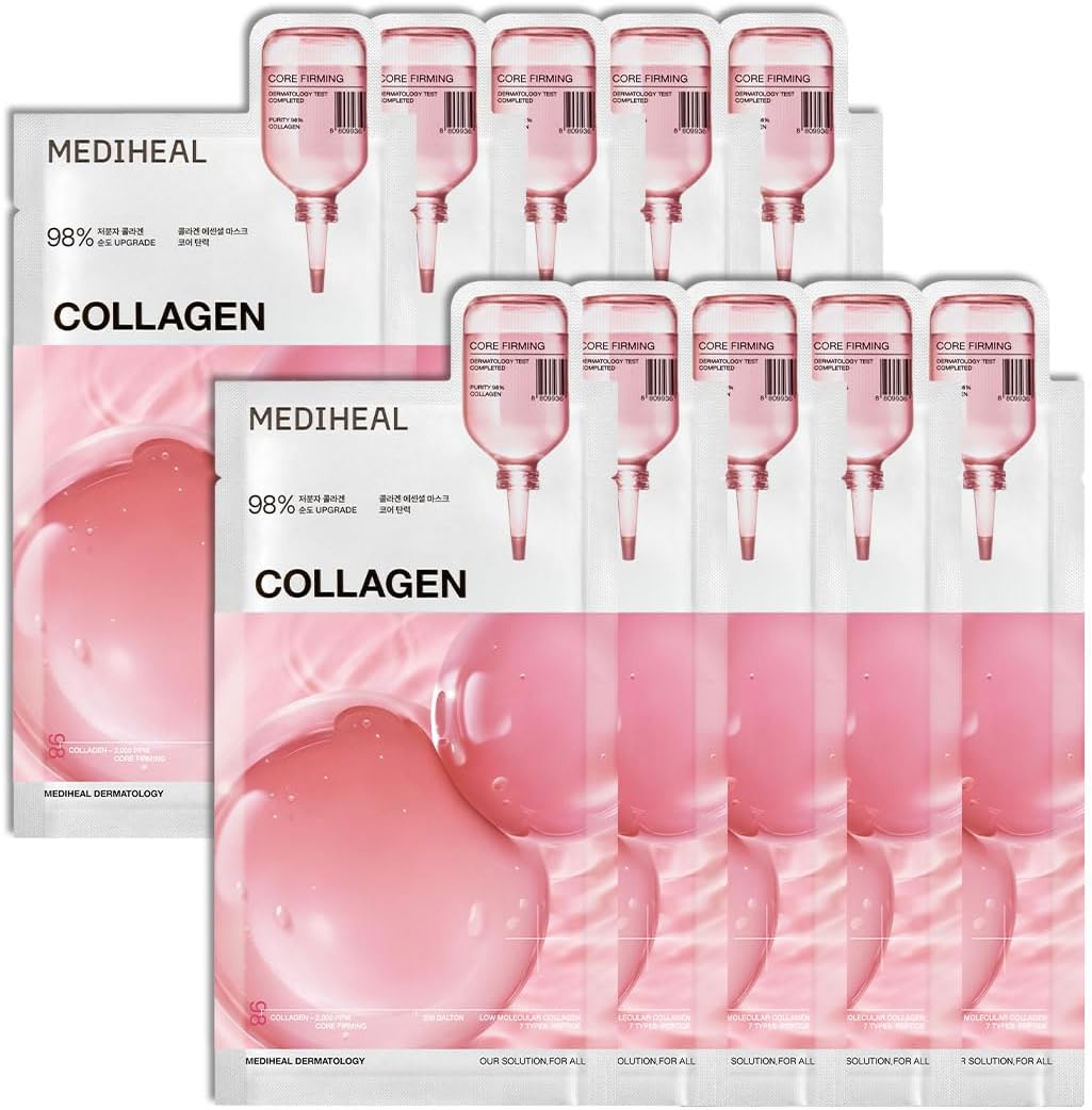 Mediheal Collagen Essential Sheet Mask 15Pcs